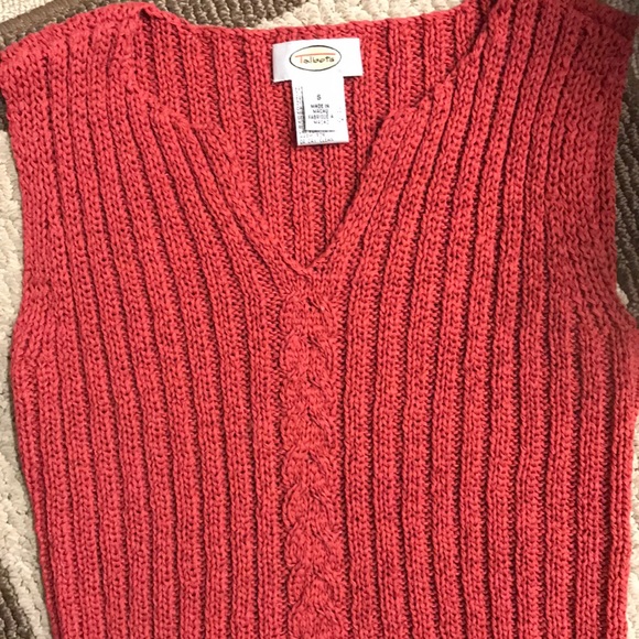 Ladies Talbots Knit Sleeveless Sweater - Picture 3 of 5